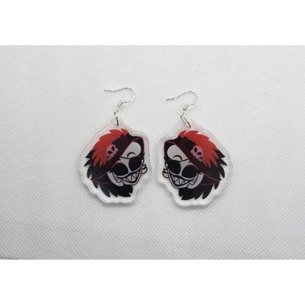 Hazbin Hotel Rosie Earrings! Double Sided